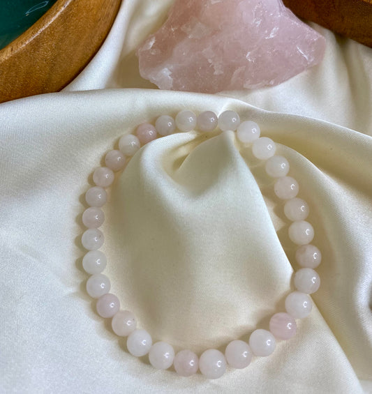 Rosenkvarts armband