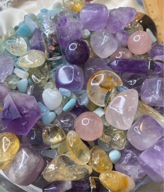 Pastell kristall konfetti