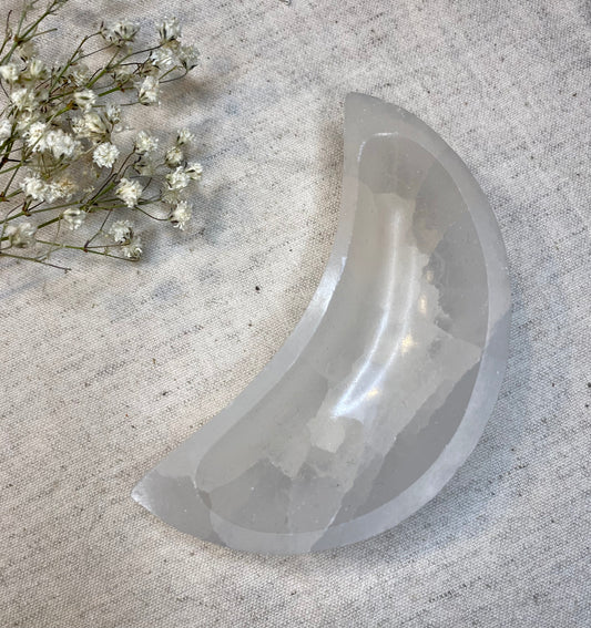 Selenit månskål