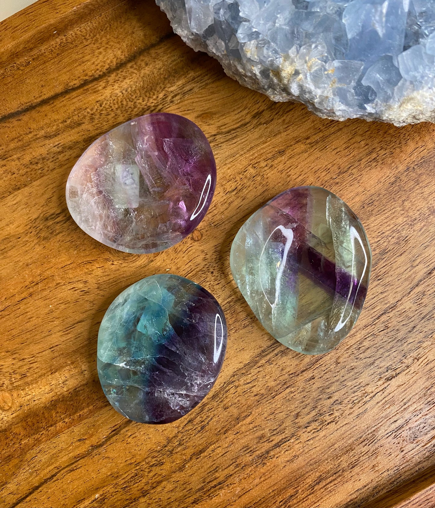 Fluorit no worry stone