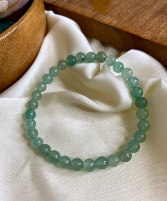 Grön aventurin armband