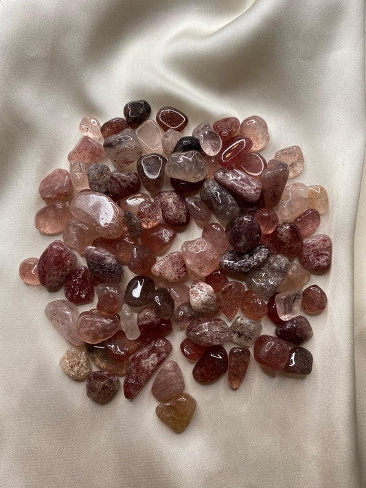 Jordgubbskvarts chips