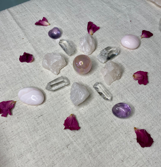 Kristall grid kit, kärlek