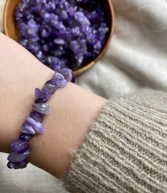 Ametist armband