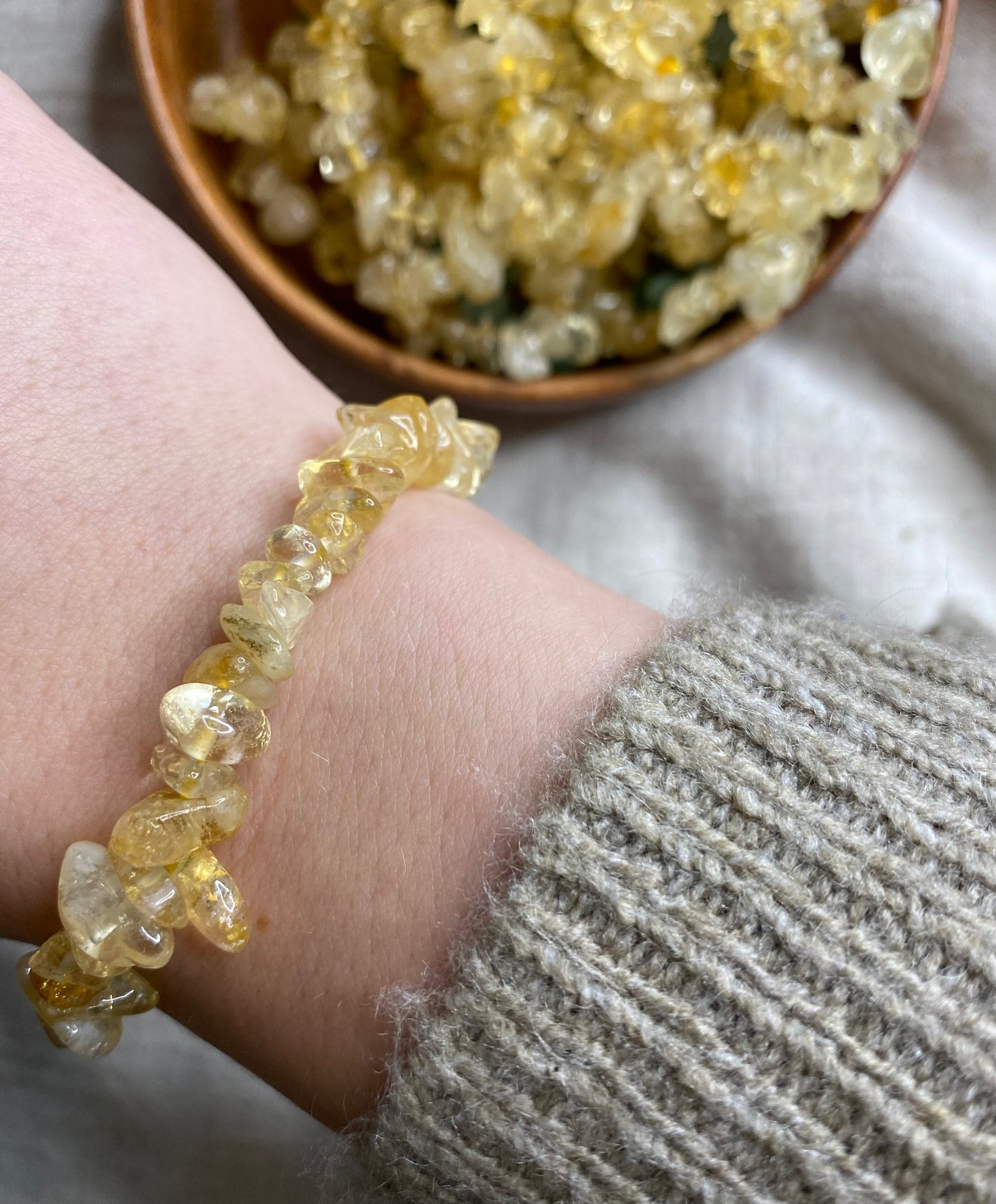Citrin armband