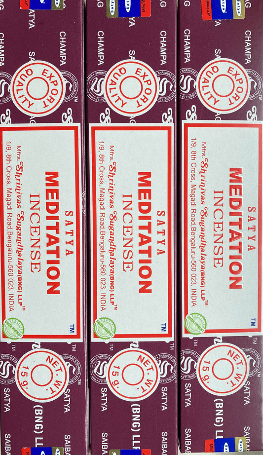 Meditation rökelsepinnar